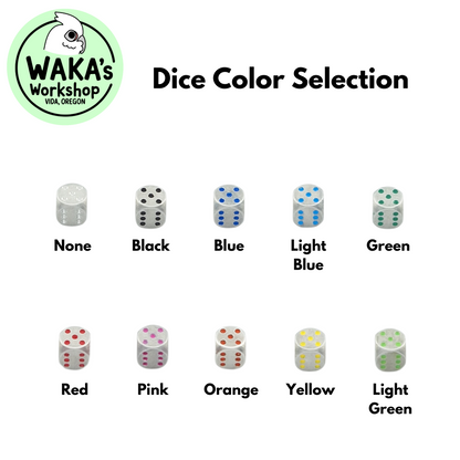 Micro 6mm Aluminum D6 Dice CNC Machined